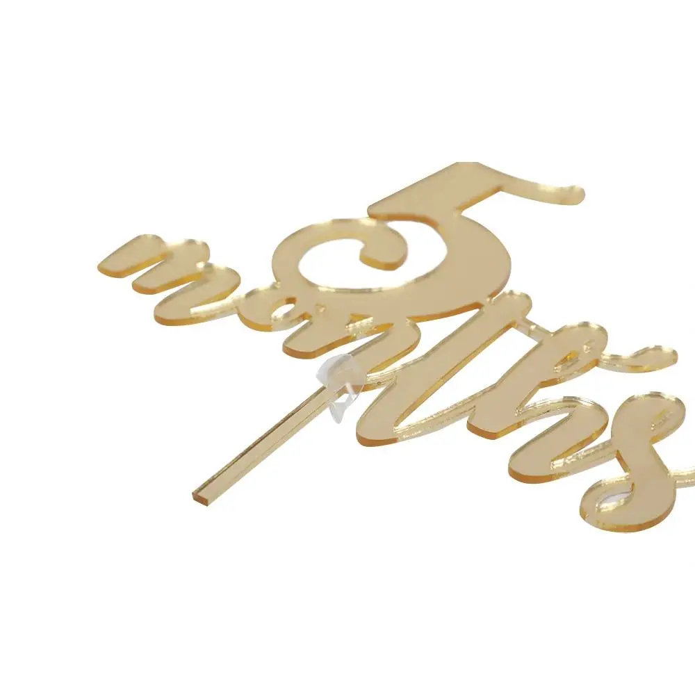 Personalized Month Cake Topper Online